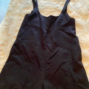 Zara black romper.